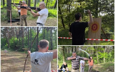 Łuki, wiatrówki, toporki