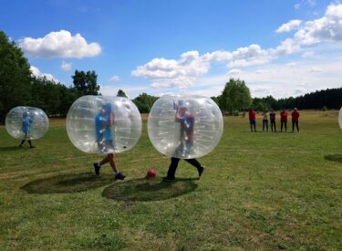 Bubble football